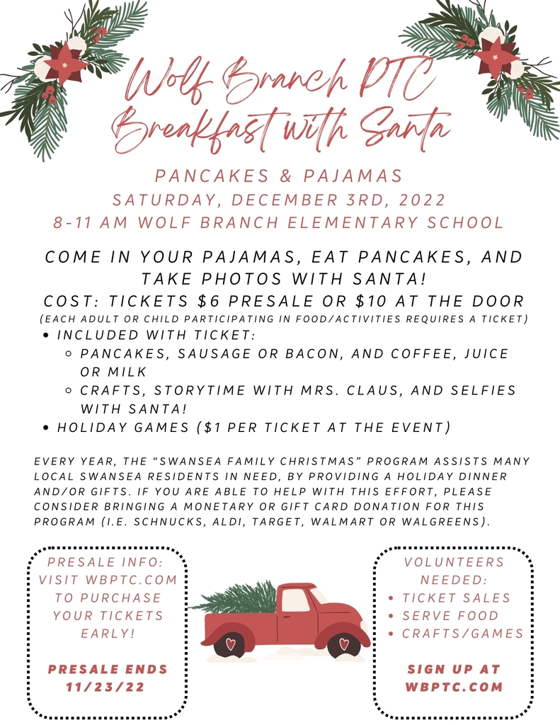 Breakfast with Santa - Sat., December 3, 2022