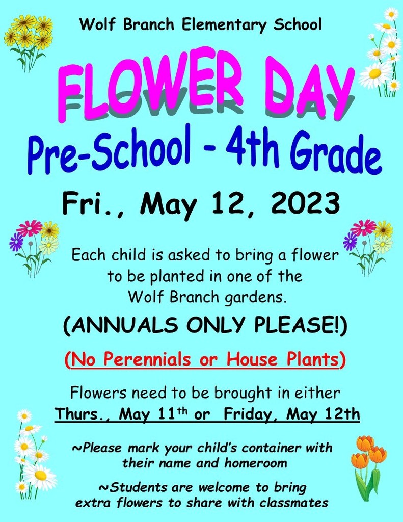 Elementary Flower Day